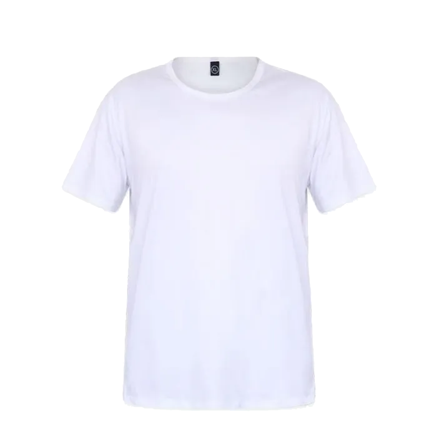 Adult 100 Ring Spun Polyester soft feel Sublimation White Blank T shirt