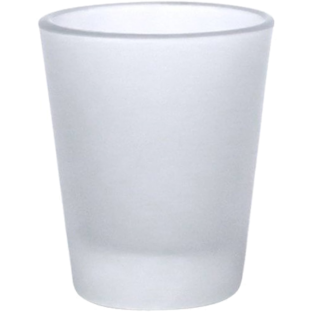 1.5OZ SUBLIMATABLE MATTE GLASS SHOT GLASS