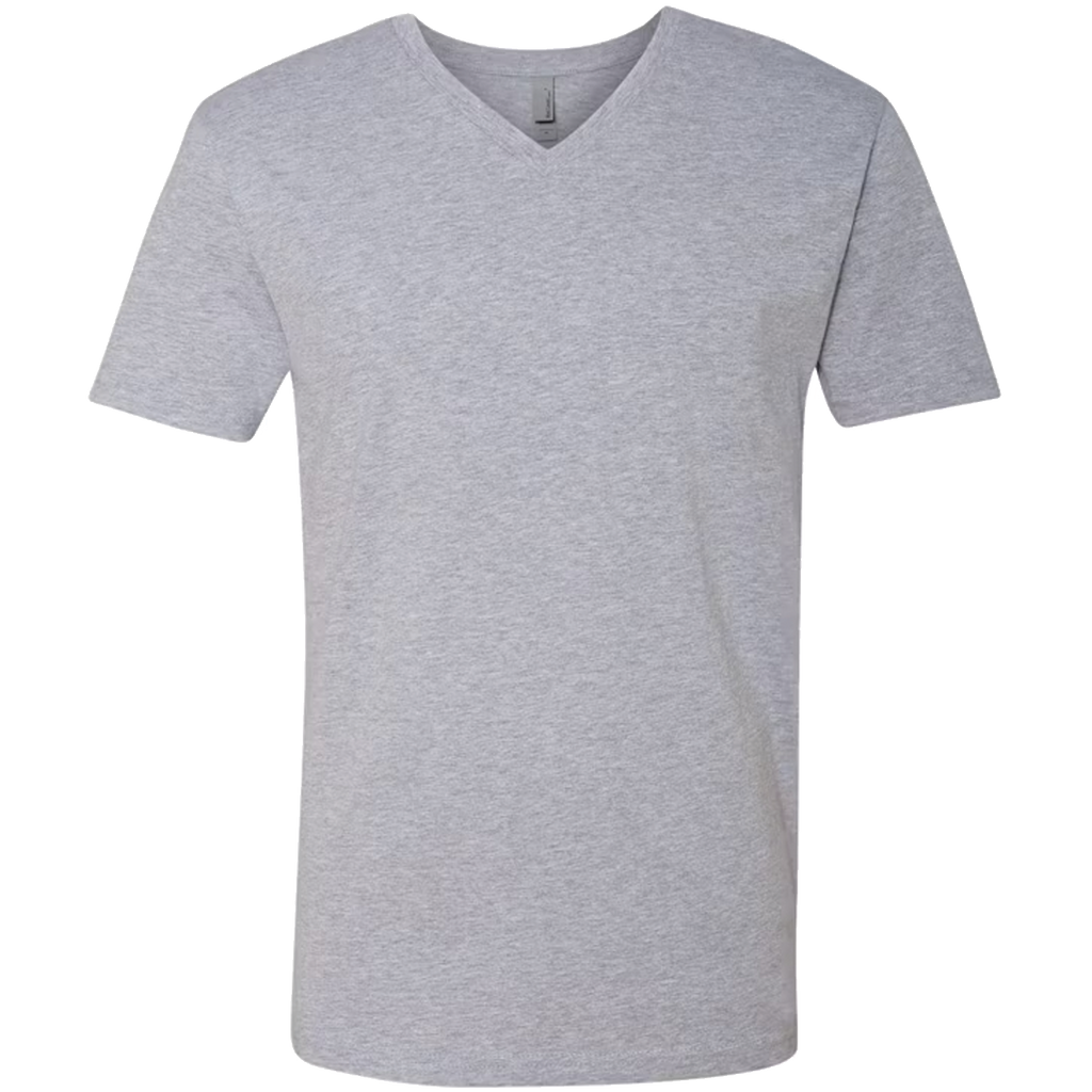 Premium Tees V-Neck (Heathr Gray)
