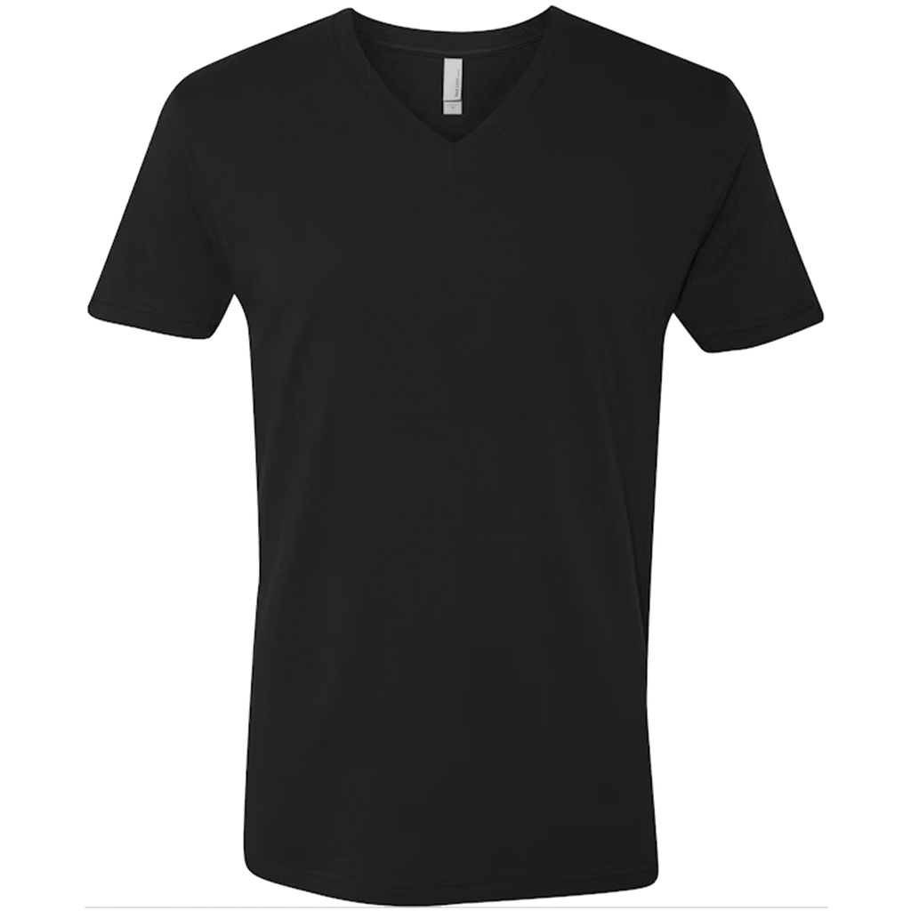 Premium Tees V-Neck (Black)
