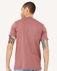 BELLA + CANVAS Unisex USA-Made Jersey Tee - 3001U - Mauve