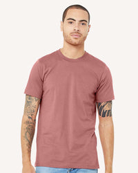 BELLA + CANVAS Unisex USA-Made Jersey Tee - 3001U - Mauve