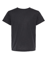 BELLA + CANVAS Toddler Triblend Tee - 3413T - Solid Black Triblend