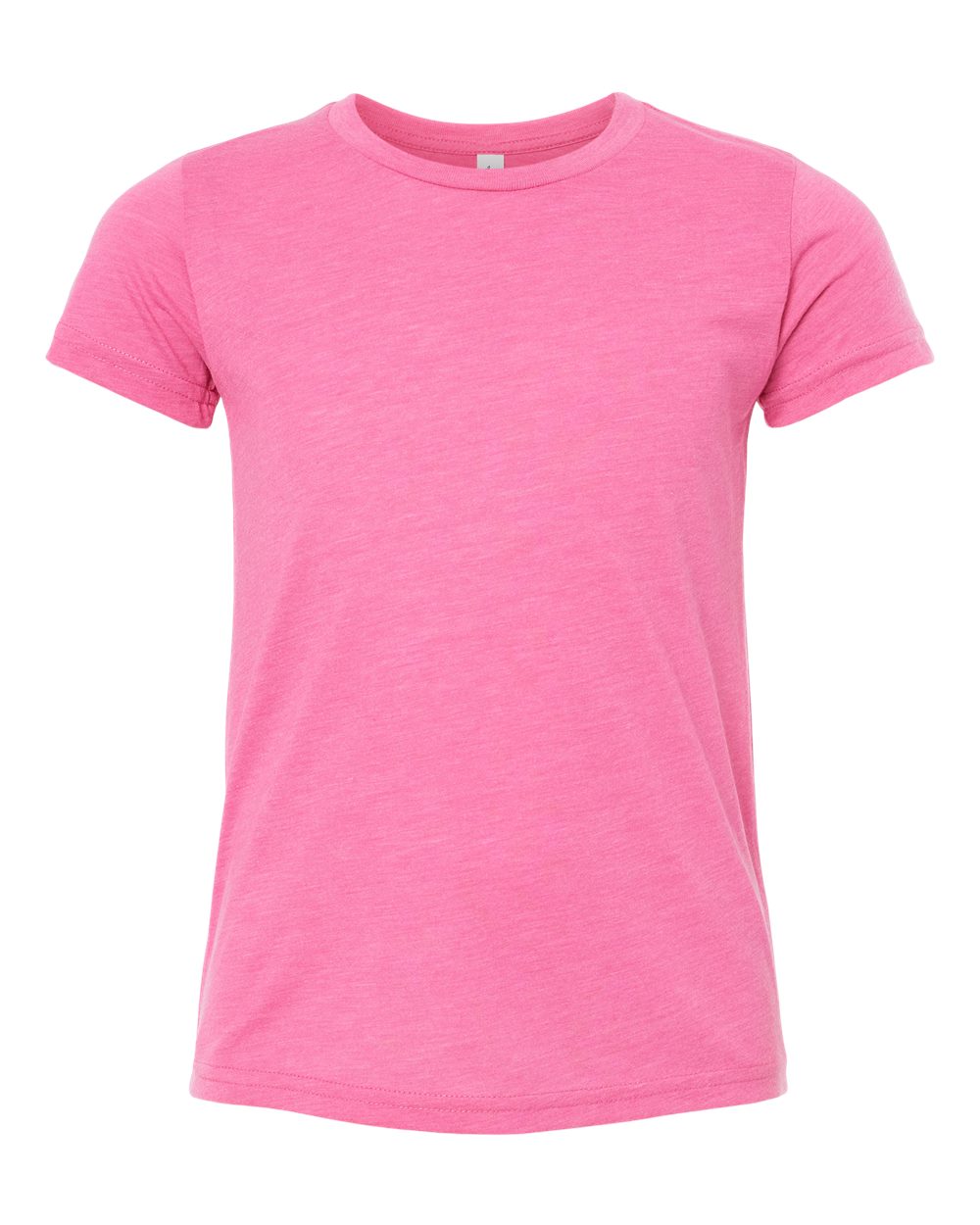 BELLA + CANVAS Youth Triblend Tee - 3413Y - Charity Pink Triblend