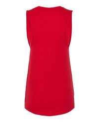 BELLA + CANVAS Women's Jersey Muscle Tank - 6003 - Red