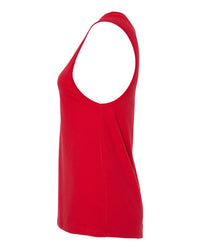 BELLA + CANVAS Women's Jersey Muscle Tank - 6003 - Red