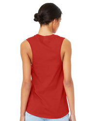 BELLA + CANVAS Women's Jersey Muscle Tank - 6003 - Red