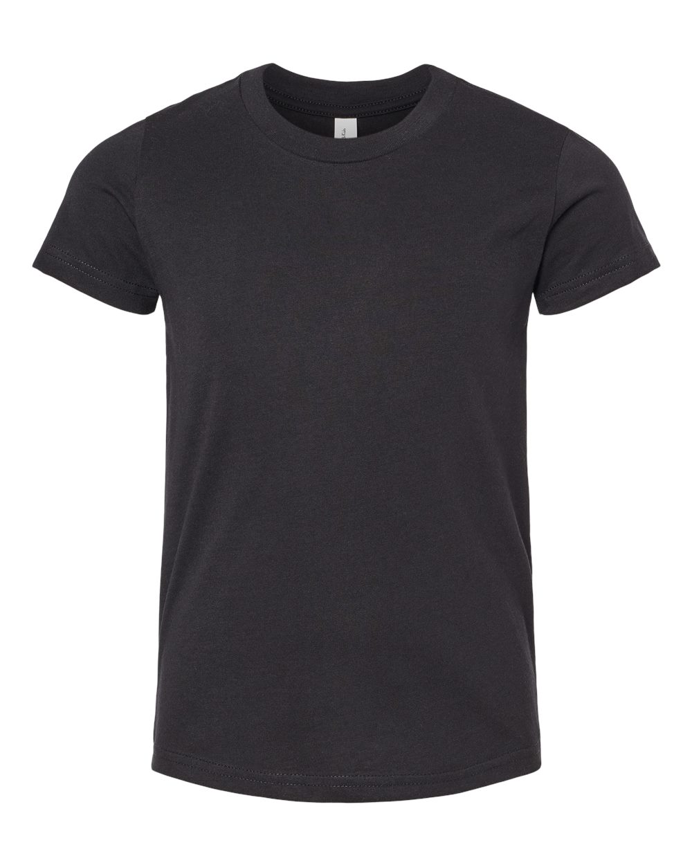 BELLA + CANVAS Youth CVC Jersey Tee - 3001YCVC - Solid Black Blend
