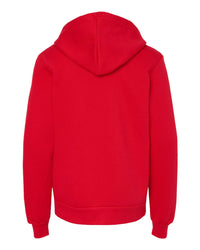 BELLA + CANVAS Youth Sponge Fleece Hoodie Sweatshirt - 3719Y - Red