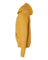 BELLA + CANVAS Youth Sponge Fleece Hoodie Sweatshirt - 3719Y - Heather Mustard