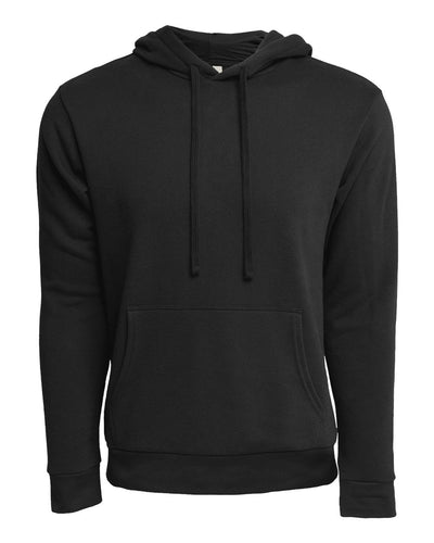 Next Level Unisex Laguna Sueded Hoodie Sweatshirt - 9304 - Black