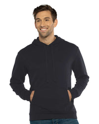 Next Level Unisex Laguna Sueded Hoodie Sweatshirt - 9304 - Black