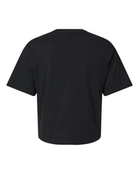 American Apparel Women's Fine Jersey Boxy Tee - 102 - Black
