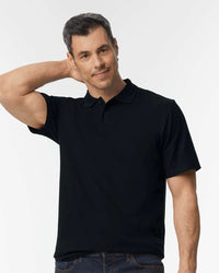 Gildan Unisex Softstyle® Pique Polo - 64800 - Black
