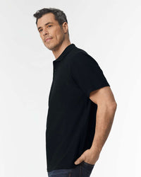 Gildan Unisex Softstyle® Pique Polo - 64800 - Black