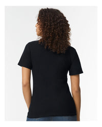Gildan Women's Softstyle® Pique Polo - 64800L - Black