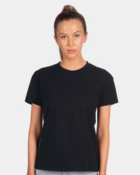 Next Level Women's Cotton Relaxed T-Shirt - 3910 - Black