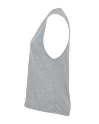 Next Level Women’s Festival Muscle Tank - 5013 - Heather Grey