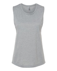 Next Level Women’s Festival Muscle Tank - 5013 - Heather Grey