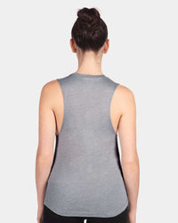 Next Level Women’s Festival Muscle Tank - 5013 - Heather Grey