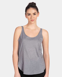 Next Level Women's Festival Tank - 5033 - Heather Grey