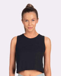 Next Level Women's Festival Crop Tank - 5083 - Black