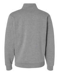 Next Level Unisex Fleece Quarter-Zip Pullover - 9643 - Heather Grey