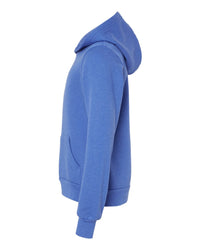 BELLA + CANVAS Youth Sponge Fleece Hoodie Sweatshirt - 3719Y - Heather True Royal