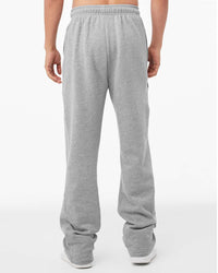 BELLA + CANVAS Unisex Sponge Fleece Straight Leg Sweatpants - 3725 - Athletic Heather