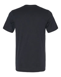 BELLA + CANVAS Unisex Heather CVC V-Neck Tee - 3005CVC - Solid Black Blend