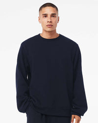 BELLA + CANVAS Unisex Sponge Fleece Classic Crewneck Sweatshirt - 3911 - Navy