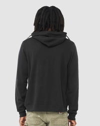 BELLA + CANVAS Unisex Sponge Fleece Hoodie Sweatshirt - 3719 - Vintage Black