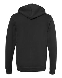 BELLA + CANVAS Unisex Sponge Fleece Full-Zip Hoodie Sweatshirt - 3739 - Vintage Black