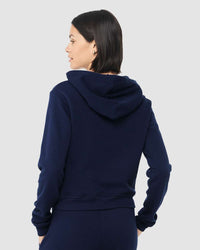 BELLA + CANVAS Women's Classic Hoodie Sweatshirt - 7519 - Navy