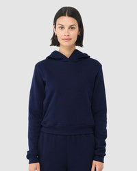 BELLA + CANVAS Women's Classic Hoodie Sweatshirt - 7519 - Navy