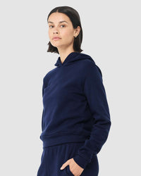 BELLA + CANVAS Women's Classic Hoodie Sweatshirt - 7519 - Navy