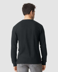 Gildan Unisex Softstyle® CVC Long Sleeve T-Shirt - 64440CVC - Pitch Black