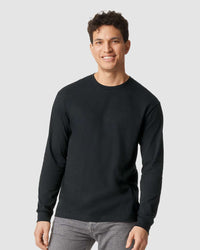Gildan Unisex Softstyle® CVC Long Sleeve T-Shirt - 64440CVC - Pitch Black