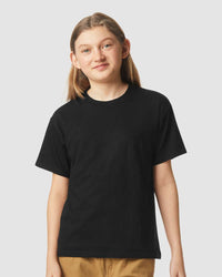 Gildan Youth Softstyle® CVC T-Shirt - 64000BCVC - Pitch Black