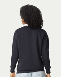 Comfort Colors Unisex Garment-Dyed Lightweight Fleece Crewneck Sweatshirt - 1466 - Black