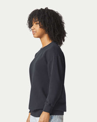 Comfort Colors Unisex Garment-Dyed Lightweight Fleece Crewneck Sweatshirt - 1466 - Black