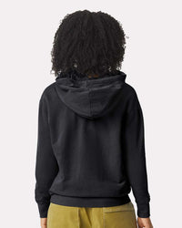 Comfort Colors Unisex Garment-Dyed Lightweight Fleece Hooded Sweatshirt - 1467 - Black