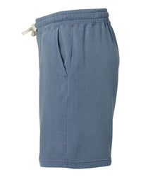 Comfort Colors Unisex Garment-Dyed Lightweight Fleece Sweat Shorts - 1468 - Blue Jean