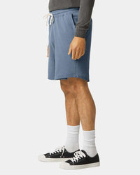 Comfort Colors Unisex Garment-Dyed Lightweight Fleece Sweat Shorts - 1468 - Blue Jean
