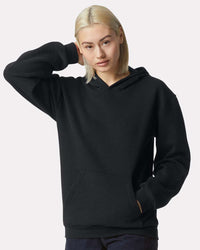 American Apparel Unisex ReFlex Fleece Hoodie Sweatshirt - RF498 - Black