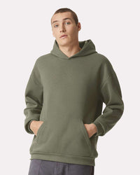 American Apparel Unisex ReFlex Fleece Hoodie Sweatshirt - RF498 - Lieutenant