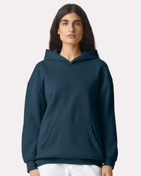 American Apparel Unisex ReFlex Fleece Hoodie Sweatshirt - RF498 - Sea Blue