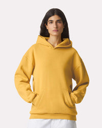 American Apparel Unisex ReFlex Fleece Hoodie Sweatshirt - RF498 - Mustard