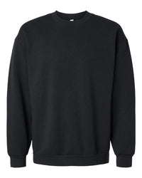 American Apparel Unisex ReFlex Fleece Crewneck Sweatshirt - RF496 - Black