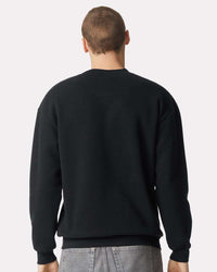 American Apparel Unisex ReFlex Fleece Crewneck Sweatshirt - RF496 - Black